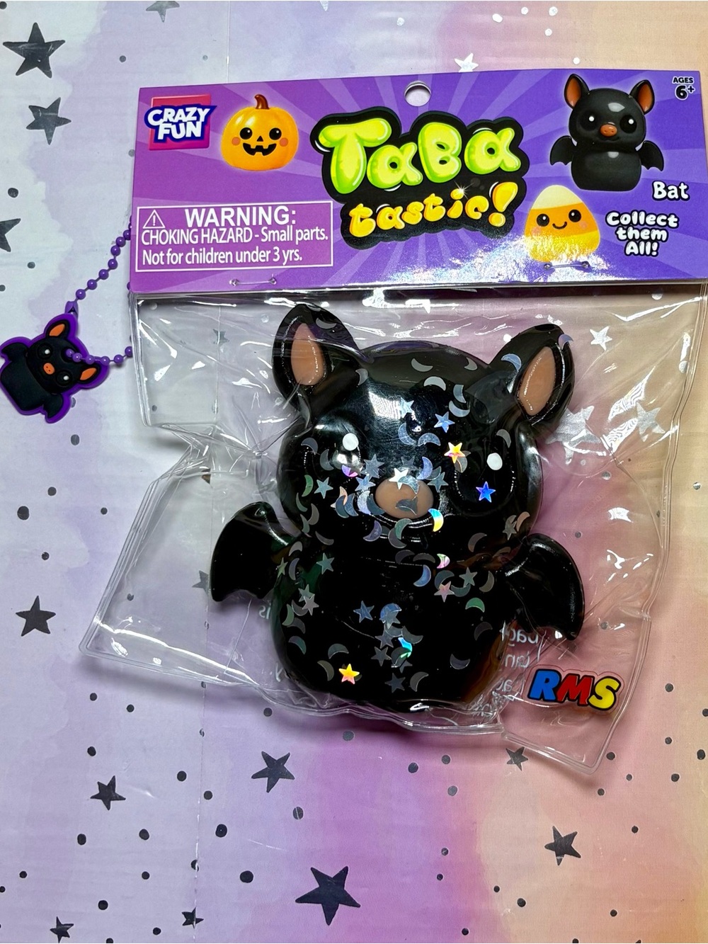 RMS Crazy Fun TaBaTastic Bat Halloween Squishy NEW Sealed